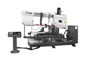 18" Double Miter Cutting Band Saw