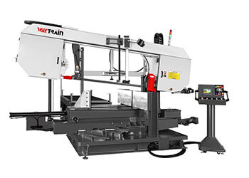 25" Double Miter Cutting Band Saw